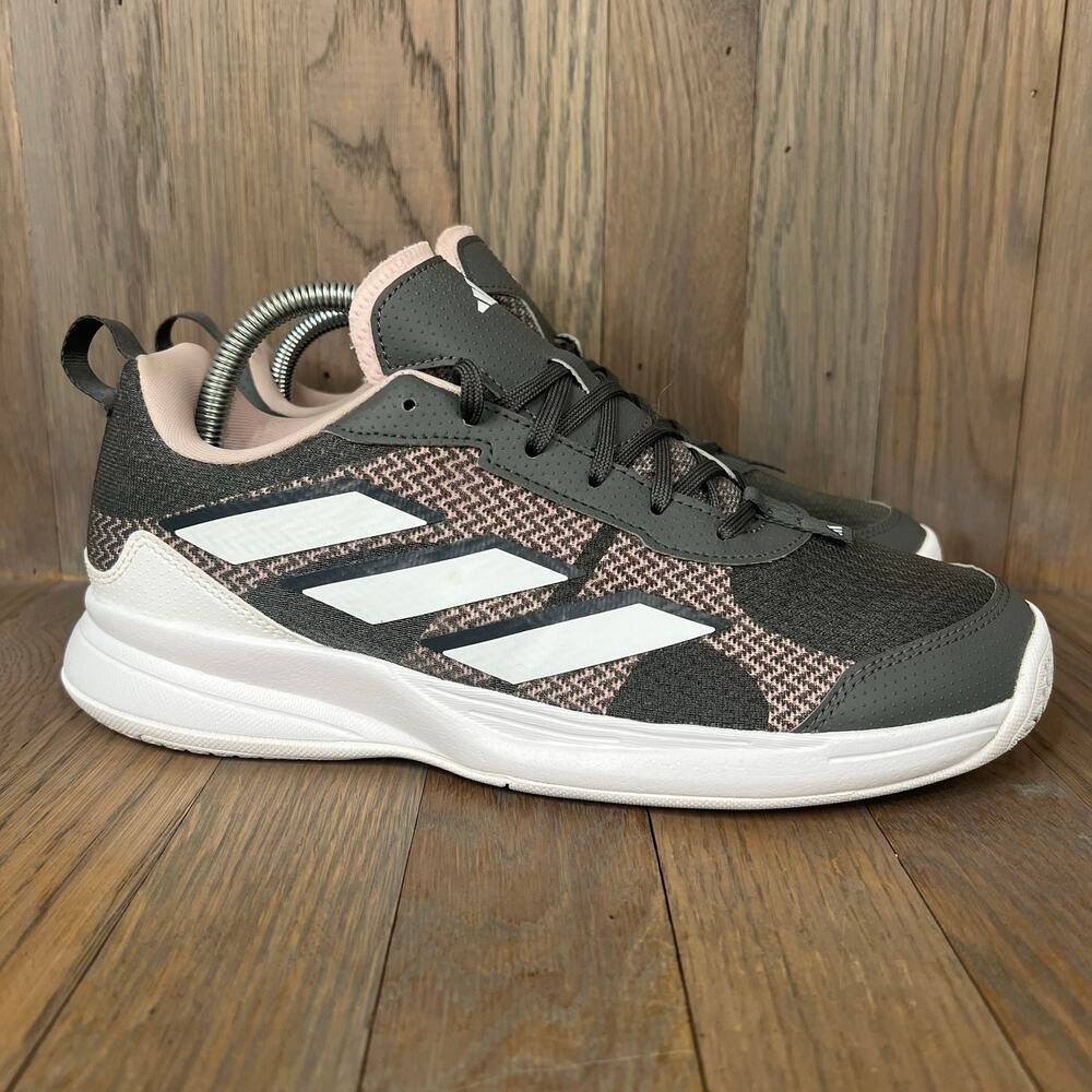 Adidas Avaflash Low Gray & White Athletic Running Tennis Shoes Women's Size 9